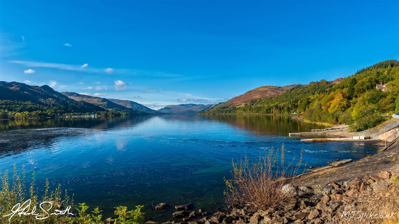 Looking along Loch Earn from St Fillans towards Lochearnhead, basking in the October sunshine.

Photography by Malcolm J Smith