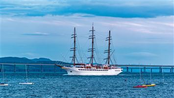 Sea Cloud Spirit at Dundee